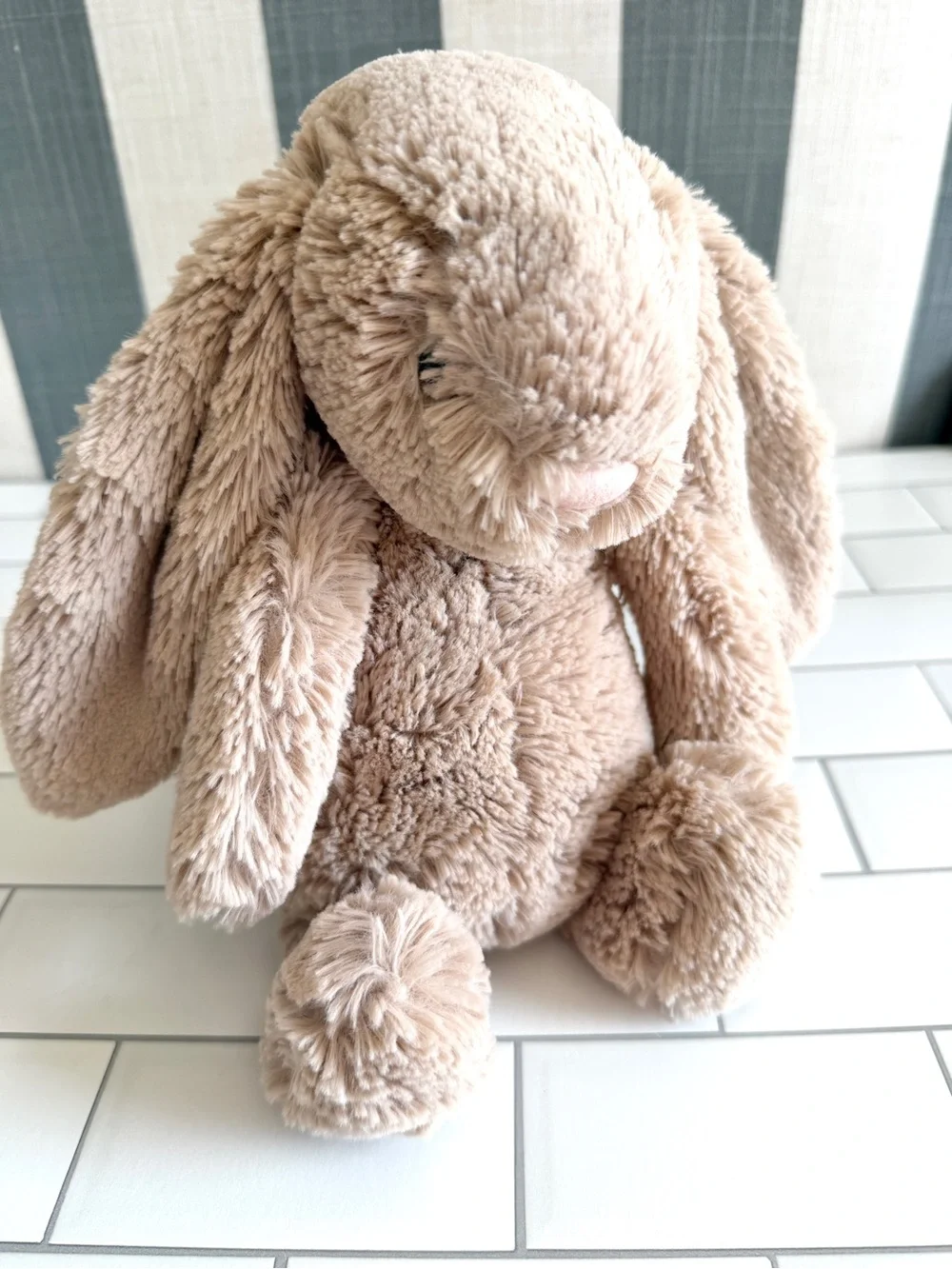 🐰 JellyCat Beige Bashful Bunny Rabbit Plush Stuffed Animal Toy